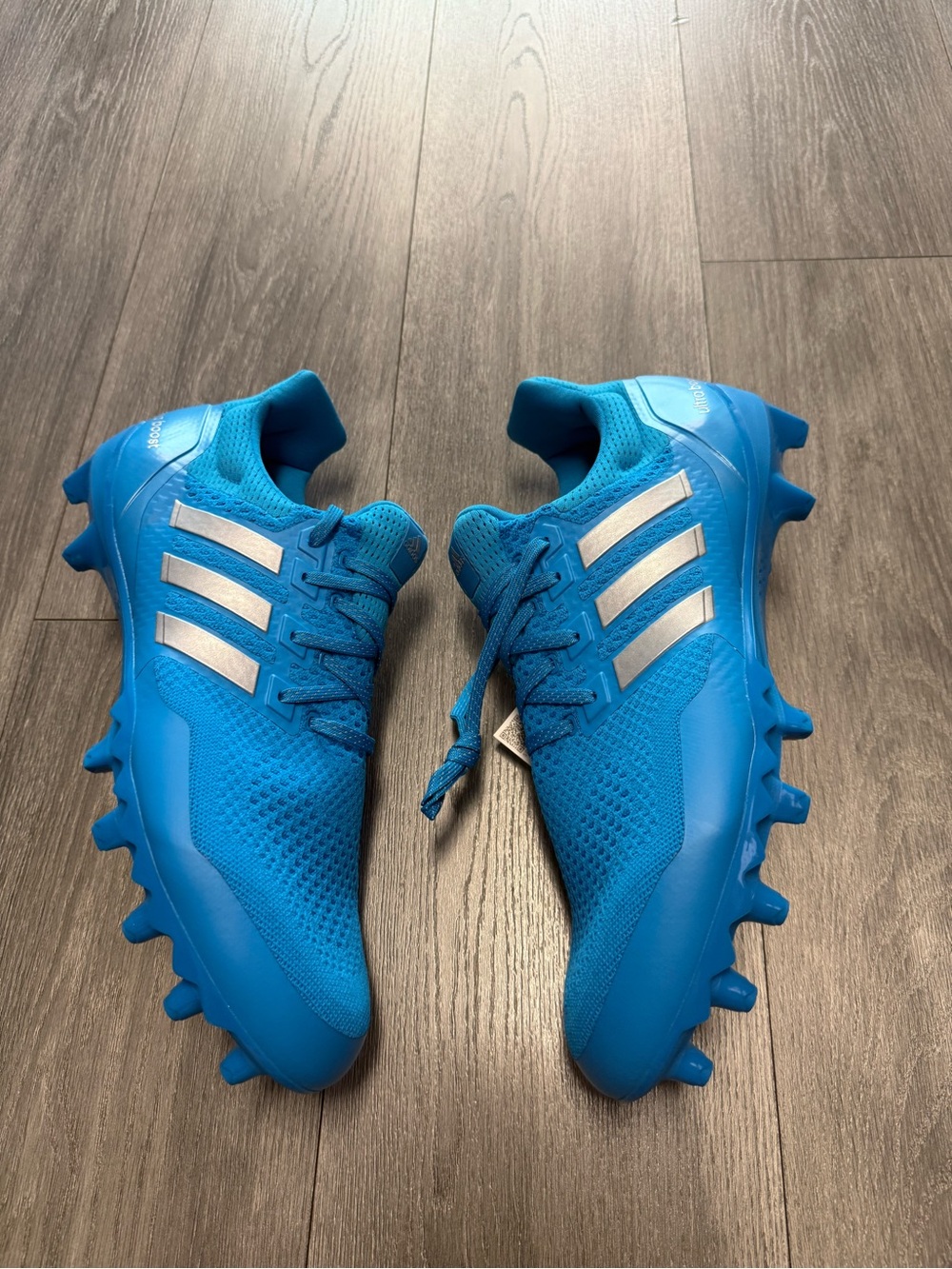 New Adidas Ultraboost Cleat Men's Size 15 Blue Football Cleats JP7412 New
